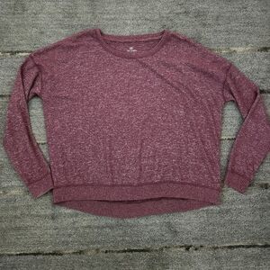 🔥Heathered purple sweater